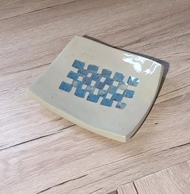 Atemberaubende Paul Cartledge gebogene Schale "Quadrate" - Bild 1 von 4