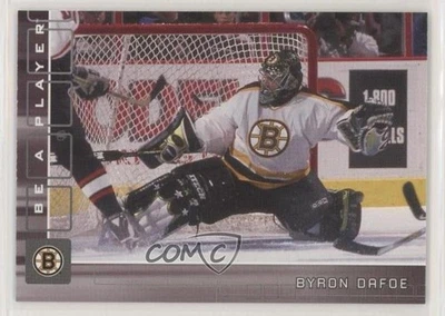 2001-02 ITG Be A Player Memorabilia Byron Dafoe #47 - Image 1 of 2