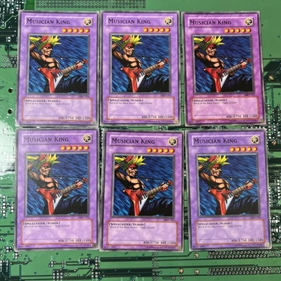 Musician King - MRD-103 Metal Raiders Common Yugioh Card 6 - Image 1 of 4