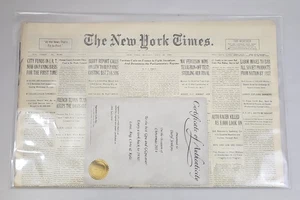 Antiguo ~ Periódico The New York Times 28-07-1930 - Imagen 1 de 4