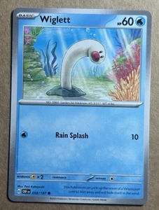 Pokemon Obsidian Flames Wiglett 058/197 - Picture 1 of 1