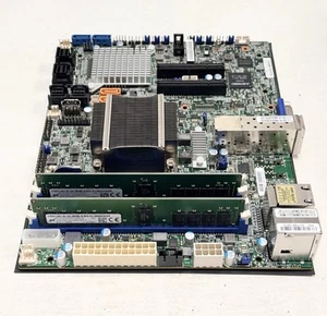 Supermicro MBD-X10SDV-4C- 7TP4F (Motherboard) Socket FCBGA 1667 Mini-ITX Server - Afbeelding 1 van 11