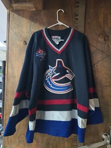 ✨ 1998 All Star Game! Vancouver Canucks NHL Hockey Jersey CCM 54 Authentic - Picture 1 of 10