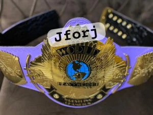 Nuevo cinturón de campeonato de lucha de peso pesado águila alada púrpura personalizado réplica  - Imagen 1 de 4
