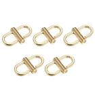 Adjustable Metal Buckles For Chain Strap, 5Pcs 23X14mm Chain Shortener, Gold