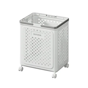 Collapsible Laundry Basket with Wheel Foldable Portable Hamper for Dirty Clothes - Picture 1 of 14