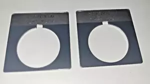 Allen Bradley 800T Horizontal West Slow Legend Plate Free Shipping Canada / USA - Foto 1 di 1