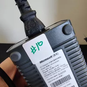 XB360A - Official Microsoft Xbox 360 Fat Power Supply Cord Brick Adapter! #10 - Picture 1 of 8