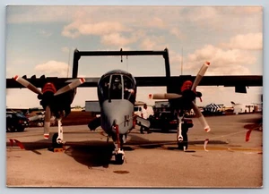 Foto de jet A-4 Skyhawk vista frontal Homestead FL Air Show década de 1990 Marina de los Estados Unidos - Imagen 1 de 2
