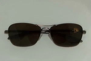 Gafas de sol Simply Specs marrón metal bifocales lectores de sol lentes marrones 42 +1,50 - Imagen 1 de 2