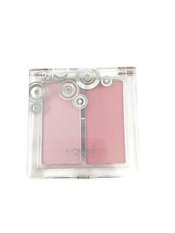 LOREAL Blush Delice BLUSH HIGHLIGHTER DUO ~ PINK DARLING #110 ~ NEW  - Image 1 of 4