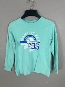 COMFORT WASH ( Hanes ) Kids T Shirt Size Youth Medium ( Nantucket Rhode Island ) - Picture 1 of 7