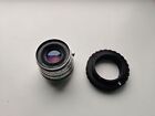 INDUSTAR-26M Red P Soviet lens 2.8/52mm with adapter to Sony E-mount NEX
