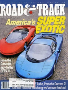 Road & Track 1990 April Corvette P-51D Mustang Toyota MR2 turbo 3000GT VR4 R/T - Imagen 1 de 1