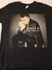Sam Smith In The Lonely Hour North American Tour 2015 Adult Medium Tee Shirt - Picture 1 of 4