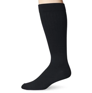 DR. SCHOLL'S MEN'S 15-20 mmHG BLACK GRADUATED COMPRESSION SOCKS  SIZE XL  NEW   - Picture 1 of 1