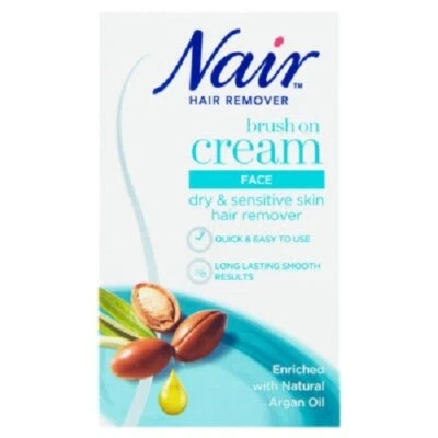 NAIR HAIR REMOVER BRUSH ON CREAM FOR FACE - 50ML