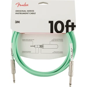 Fender 3M (10') Original Series Instrument Cable 6.35mm 1/4" Jack - Surf Green - Picture 1 of 5