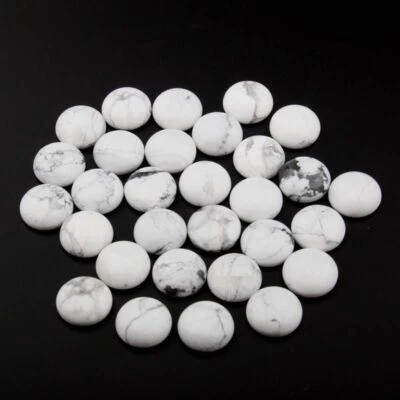 Stones Cabochon Bead Agates Round No Hole Beads Jewelry Accessories Making 10Pcs - Image 1 of 4