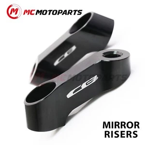 CB Rearview Mirror Extender For Honda CB 250F Hornet 1996-2001 97 98 99 00 01 - Picture 1 of 6
