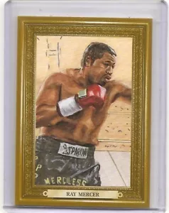 2011 Ringside Round Two Ray Mercer Turkey Red Gold Insert Card /9 #112 - Bild 1 von 2