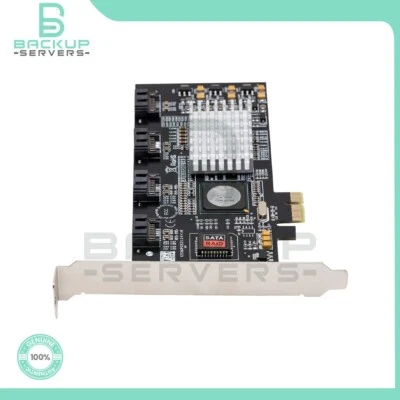 SY-PEX40008 Syba 4-Port PCI Express 3Gbps SATA Wired Raid Controller Card - Image 1 of 3