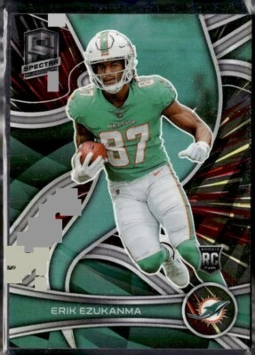2022 PANINI SPECTRA HYPER ROOKIE #171 ERIK EZUKANMA RC (44/75) - Image 1 of 2