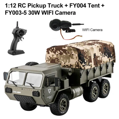 FAYEE RC Truck FY004 1:12 6x6 6WD Scale 2.4G Crawler Pickup Off Road RTR Car R/C - Image 1 of 4