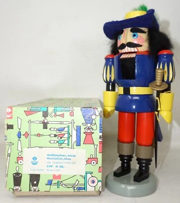 Nussknacker Erzgebirge Expertic VERO Musketier DDR 23cm Weihnachtsdekoration /P8 - Bild 1 von 4