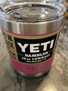 Yeti Rambler Prickly Pear Pink Lowball 10 oz with Magslider Lid - Bild 1 von 3