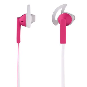 Hama Stereo-Ohrhörer / Kopfhörer Joy Sport Pink/Weiß 3,5mm Klinke 122687 - Bild 1 von 1