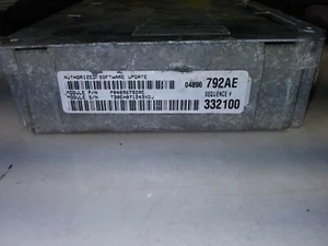 P04896792AE ecu ecm computer 2002 Dodge Stratus or Chrysler Sebring - Picture 1 of 4