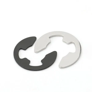 E-Clips Außen Sicherungsscheiben C-Clip 65Mn Federstahl 1,5mm-24mm DIN 6799 - Bild 1 von 13