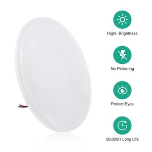 Lámpara de techo LED 50W ultrafina lámpara de techo baño lámpara de baño cocina pasillo lámpara - Imagen 1 de 12