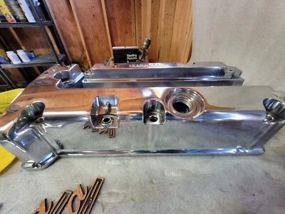 💦 POLISHED CHROME VALVE COVER  HONDA CIVIC ACURA RSX K K20 K24 JDM USDM RSX  - Image 1 of 4