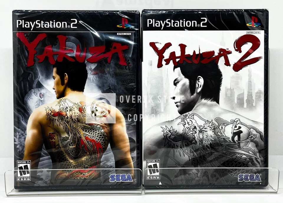 Yakuza + Yakuza 2 - PS2 - Brand New | Factory Sealed - Image 1 of 4