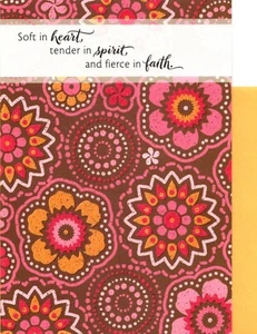 Happy Mother's Day Mom Heart Spirit Faith Mahogany Hallmark Greeting Card - Picture 1 of 3