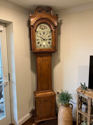 Antique Scottish tall case clock grandfather circa 1800's / R. Roberson of Perth Cover