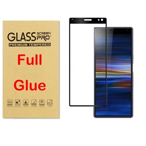 Für Sony Xperia 10 Plus Full Glue 5D Hartglas 9H Displayschutzfolie Cover - Bild 1 von 8