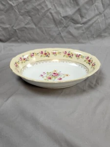 Servizio piatti vintage oro castello hostess forma ovale made in Japan 10,5" - Foto 1 di 8