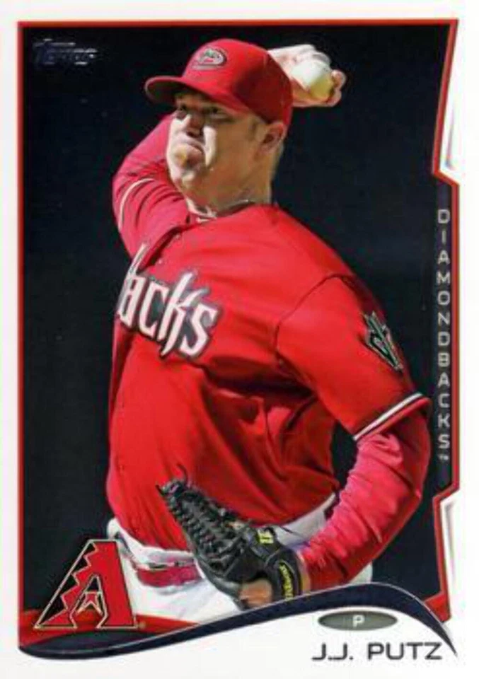 #402 J.J. Putz - Arizona Diamondbacks - 2014 Topps Baseball - Image 1 of 1