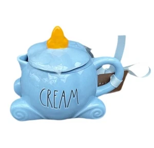 Rae Dunn Disney Cinderella Ceramic Cream Jug Carriage - USA Import UK Seller - Picture 1 of 2