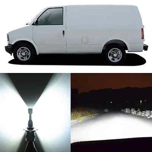 Alla Lighting Low Beam Headlight 9006 White LED Bulbs for 95~05 Chevrolet Astro - Picture 1 of 10