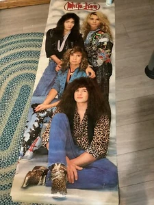WHITE LION Vintage 1988 6’2” Poster - Picture 1 of 8