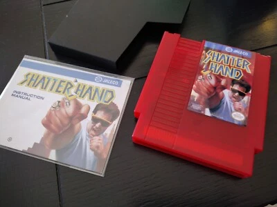 Shatter Hand Nintendo NES Manual Oficial Como Nuevo Páginas Planas Nítidas Coleccionista + Carrito Foto 1 de 4
