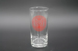 Vtg Ohio Buckeye Souvenir Glass Collectible State University Marathon Oil Big 10 - Picture 1 of 8