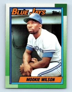 1990 O-Pee-Chee Mookie Wilson Toronto Blue Jays #182 - Picture 1 of 2