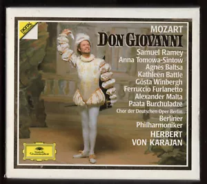 3 CD ★ Mozart : Don Giovanni - Karajan ★ BOX 3 CD DEUTSCHE GRAMMOPHON - Picture 1 of 2