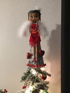 Betty Boop Christbaumspitze OOAK - Last One - Bild 1 von 3