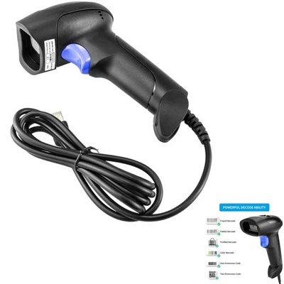 2D Barcode Scanner, QR, Data Matrix, USB, Kabel, tragbar, PC, Mac, Laptop - Bild 1 von 2